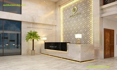 Thiết kế nội thất sảnh lễ tân khách sạn