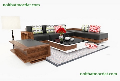 Ghế sofa gỗ phòng khách MS 01