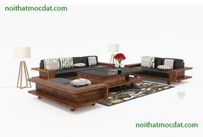 ghế sofa gỗ tự nhiên MS 03