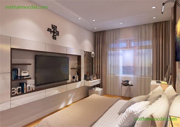 Thiết kế nội thất chung cư Hòa Bình Green City Căn 12 - Mr Linh