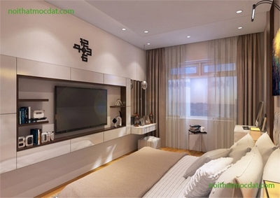 Thiết kế nội thất chung cư Hòa Bình Green City Căn 12 - Mr Linh