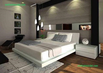 Giường ngủ gỗ công nghiệp ms 03
