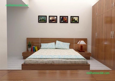 Giường ngủ gỗ công nghiệp ms 24