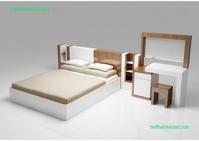 Giường ngủ gỗ công nghiệp ms 27
