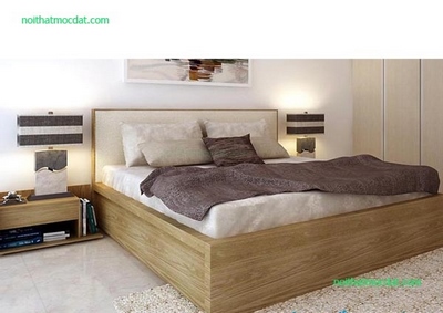 Giường ngủ gỗ công nghiệp ms 33