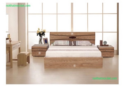Giường ngủ gỗ công nghiệp ms 35