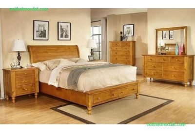 Giường ngủ gỗ công nghiệp ms 40