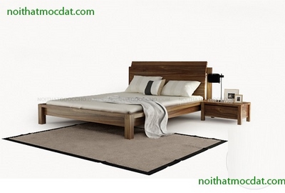 Giường ngủ gỗ tự nhiên ms 50